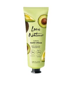 Caring Hand Cream with Organic Avocado Oil 75ml