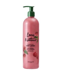 Energising Body Lotion with Organic Mint & Raspberry