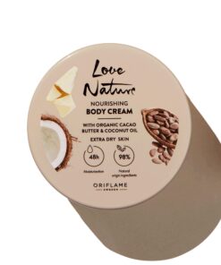 Nourishing Body Cream with Organic Cacao Butter & Coconut Oil