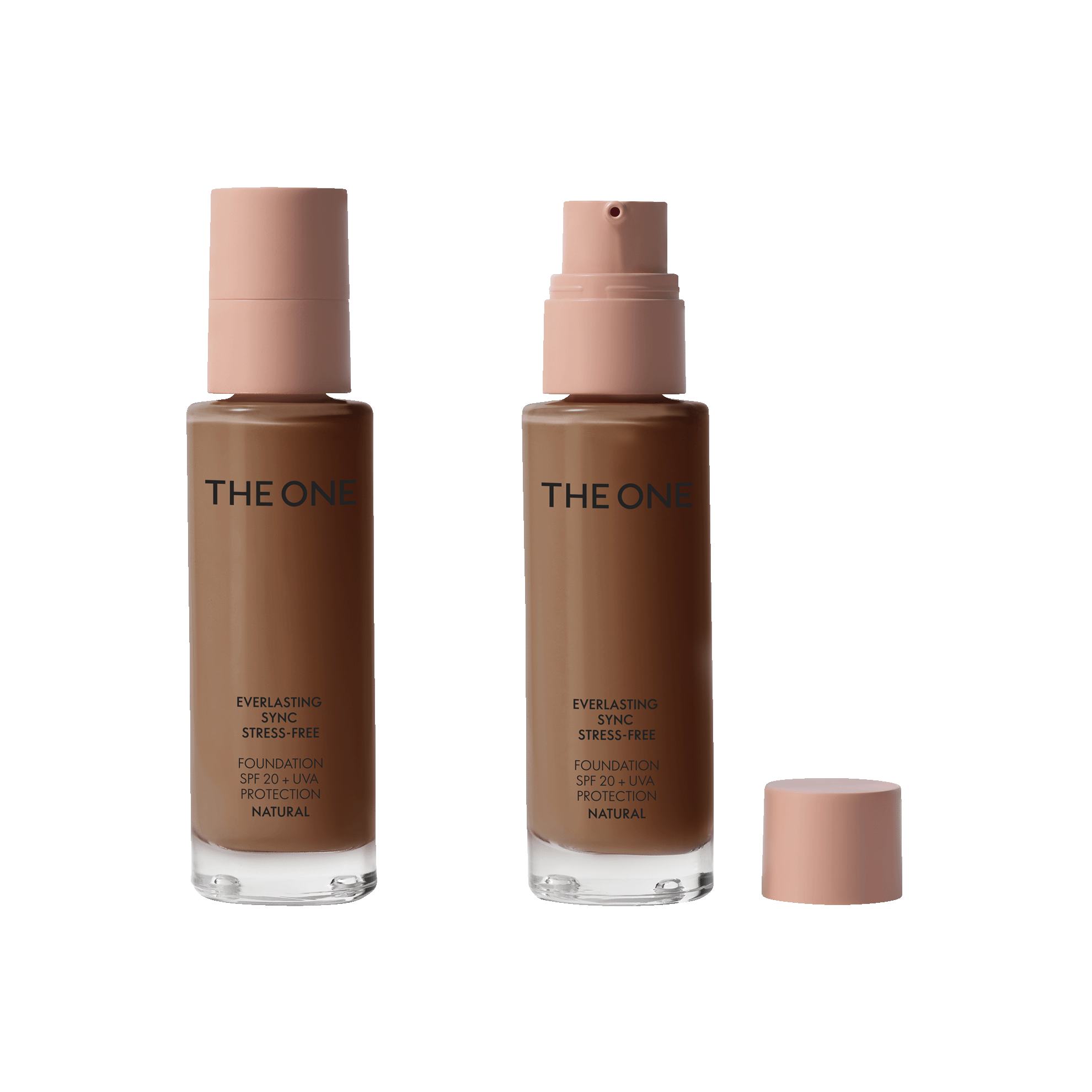 Everlasting Sync Stress-Free Foundation SPF 20 + UVA protection Natural - Hazelnut